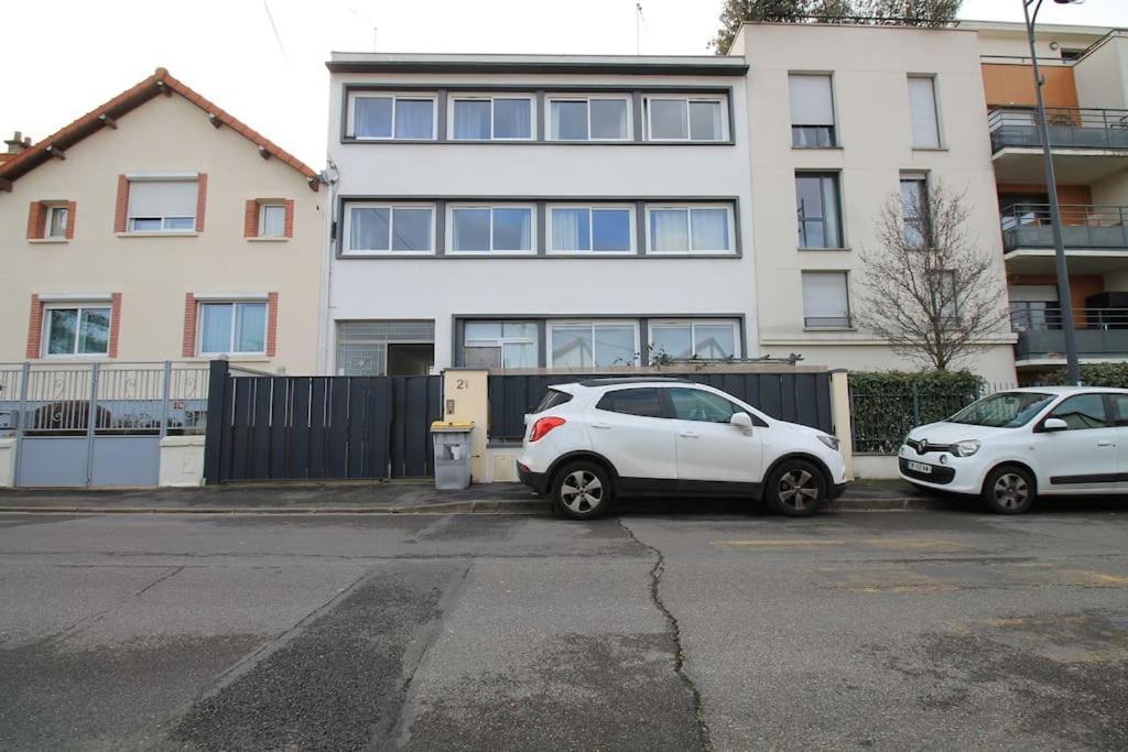 Escale-Marne Fr - 102 - Free Parking - Free Luggage Storage - All Equipped - Linen Included - Washing Machine - 10Mn Walk Metro 8 - Rer A - Panoramic View - From 1 To 4 Guests Maisons-Alfort Exterior foto